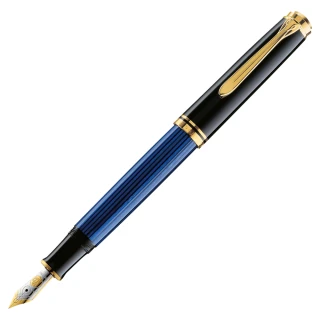 【Pelikan】百利金 M800 藍色鋼筆(送原廠4001大瓶裝墨水)