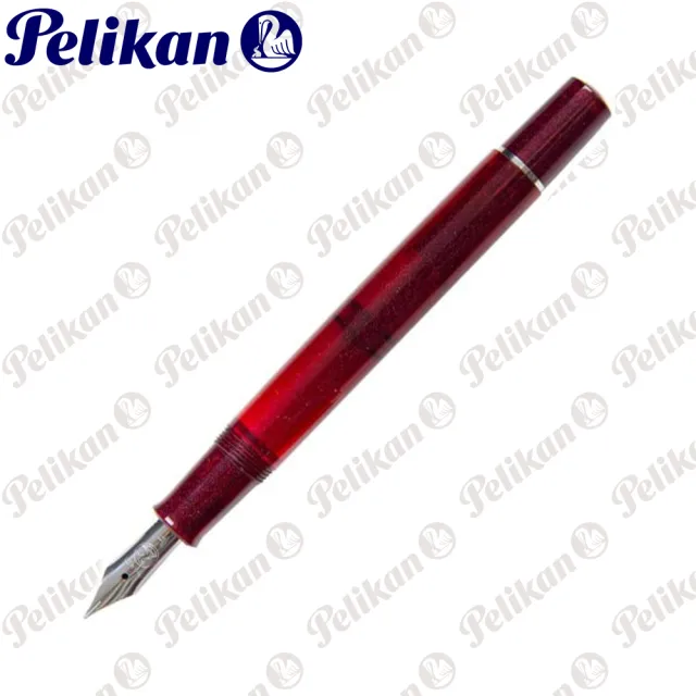 【Pelikan】百利金 M205 2019年度色彩 星彩紅寶石鋼筆(送原廠4001大瓶裝墨水)