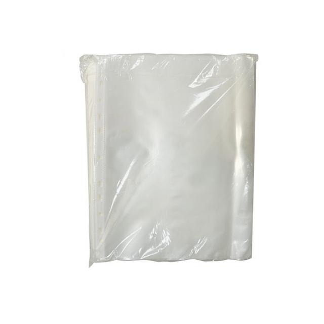 【新德】A4-11孔內頁袋0.035mm-500入(資料袋 內頁袋)