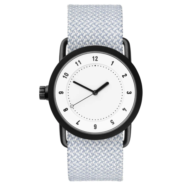 【TID Watches】No.1 White 白x淡藍/40mm(TID-W200-MN)