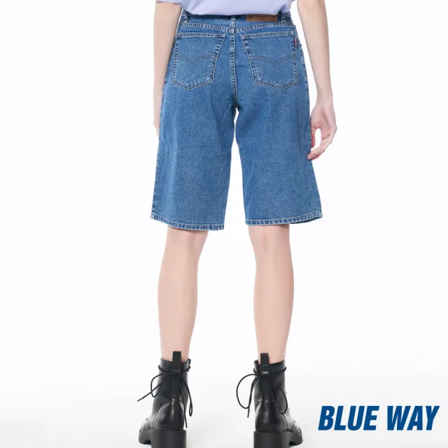 【BLUE WAY】女款 經典丹寧 五分褲- ET BOITE箱子