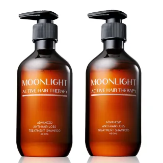 【Moonlight 莯光】3%進化版 健髮豐潤洗髮精 400mL x2(養髮 健髮 豐盈 蓬鬆)