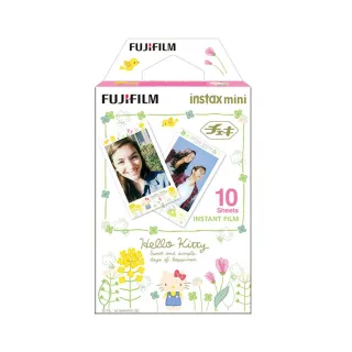 【FUJIFILM 富士】instax mini 卡通拍立得底片 2入組(手繪版kitty/米奇好朋友)