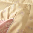 【寶松ROYALCOVER】60支天絲萊賽爾四件式兩用被床包組 戀戀雛菊-粉(加大)