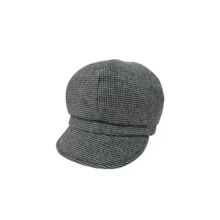 【Mountneer 山林】羊毛保暖貝雷帽-黑灰 12H15-17(保暖帽/羊毛帽/休閒帽)