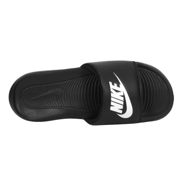 【NIKE 耐吉】VICTORI ONE SLIDE 男運動拖鞋- 海邊 戲水 游泳 黑白 交換禮物 (CN9675002)