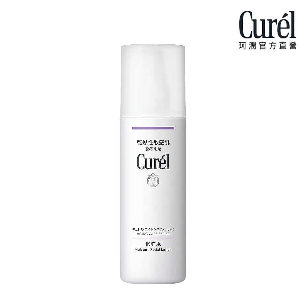 【Curel 珂潤官方直營】逆齡彈潤精萃水(140ml)