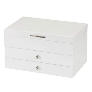 【Ms. box 箱子小姐】英國MELE&CO頂級白色木製珠寶盒(飾品盒/珠寶盒/收納盒)