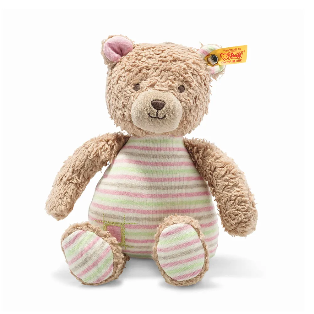 【STEIFF】Gots Rosy Teddy Bear(嬰幼兒安撫玩偶)