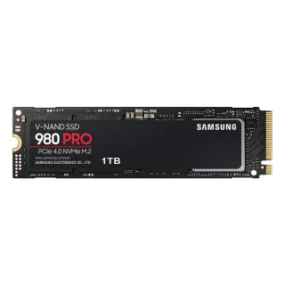 SAMSUNG 三星】980 PRO 1TB 含散熱片NVMe M.2 2280 PCIe 固態硬碟適用