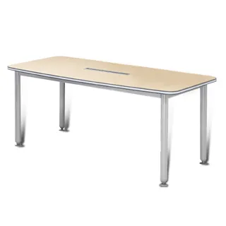 【StyleWork】淺原BT-160x80會議桌VA7-BT1608E(台灣製 DIY組裝 會議桌)