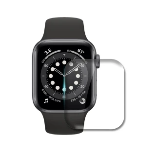 【HH】鋼化玻璃保護貼系列 Apple Watch Series 6 -40mm-滿版3D曲面透明(GPN-APWS640-3DT)