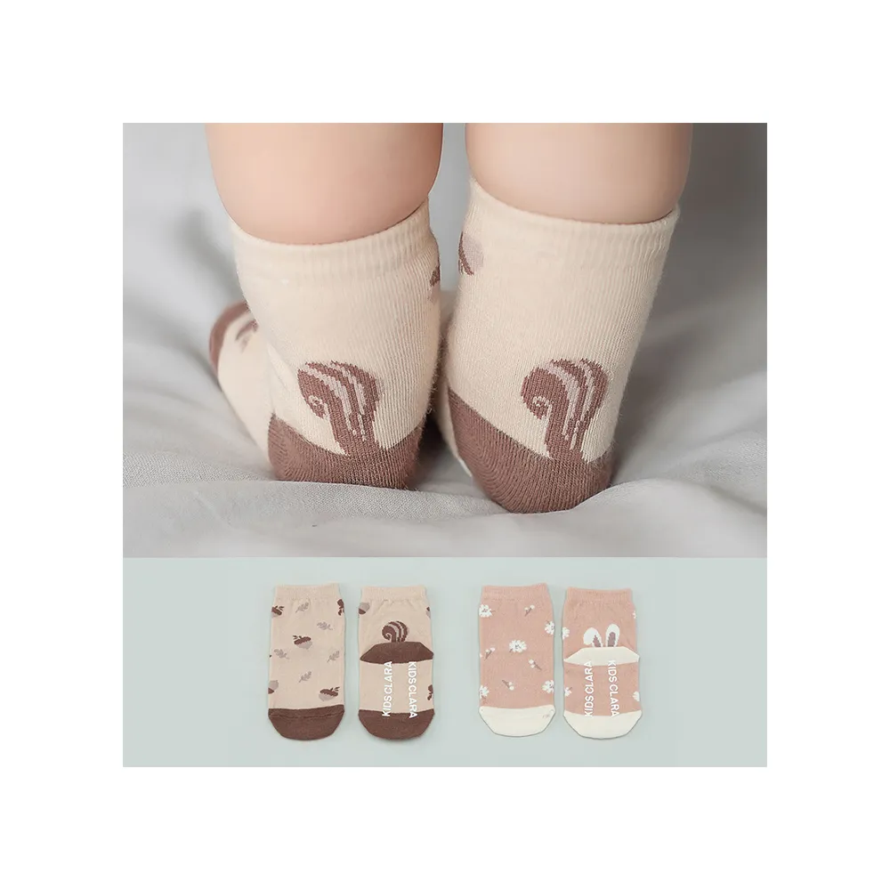 【Happy Prince】韓國製 Miu趣味嬰兒童短襪(寶寶襪松鼠兔子)