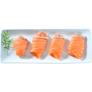 【鮮綠生活】智利頂級原料冷燻鮭魚切片(200g/包 共2包)
