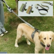 【May shop】高反光可伸縮防暴衝牽繩+寵物訓練袋隨身垃圾袋撿便袋