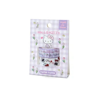 【SANRIO 三麗鷗】紙膠帶兩入組 和紙膠帶 Hello Kitty