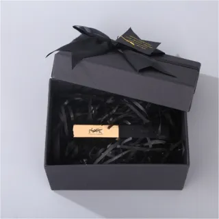 黑色禮物盒 精美禮物盒 包裝盒(驚喜盒 生日禮盒 附提袋)