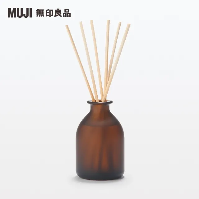 【MUJI 無印良品】空間芬香油/180ml.木質+專用藤枝/180ml用.6入