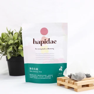 【hapidae】經典特色薄荷烏龍茶 3g茶包x15入(複方;花草茶;三角茶包)