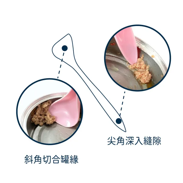 【HeroMama】罐頭專用匙-三色隨機出貨(罐頭匙/罐頭湯匙/零死角挖罐神器)