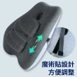 【Nil】記憶棉可調節座椅護腰靠墊(椅背靠枕 腰靠枕 護腰墊 靠腰枕 椅背墊)