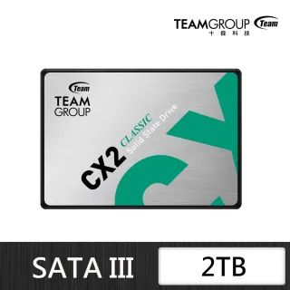 Team 十銓】CX2 512GB 2.5吋SATAIII SSD 固態硬碟- momo購物網- 好評