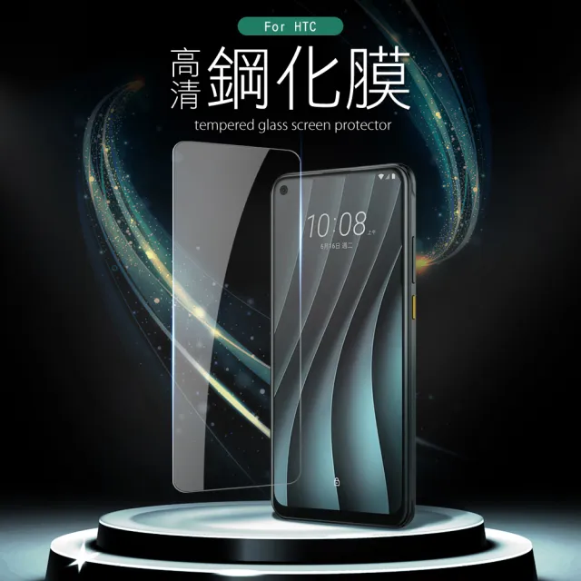 HTC Desire 20 Pro 高清透明9H鋼化膜手機保護貼(Desire 20 pro保護貼 Desire 20 pro鋼化膜)
