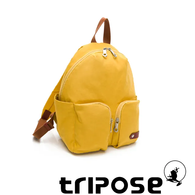 【tripose】CUBI微皺尼龍輕量後背包-小(多色任選)