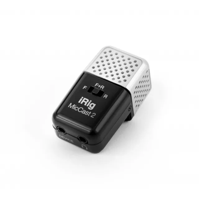 【IK Multimedia】iRig Mic Cast 2 超小型錄音麥克風二代(台灣公司貨 商品保固有保障)