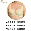 【Swear 思薇爾】Lamour系列B-F罩蕾絲包覆女內衣(晶石黃)