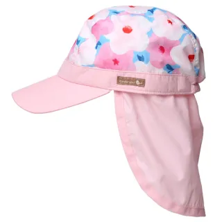 【Kinderspel】抗UV • 防曬遮陽鴨舌帽(炫彩蛋包花)