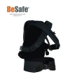 【BeSafe】Haven輕量秒充氣墊腰凳式嬰幼兒揹帶- Leaf子夜黑