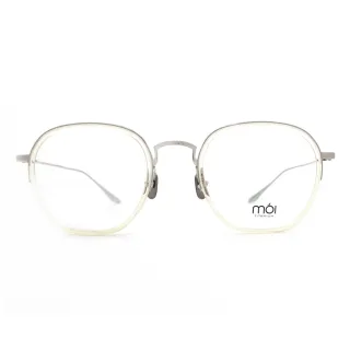 【moi 摩異】moi取意法語中的意涵  自我  純鈦光學眼鏡(黑色 T007-02)