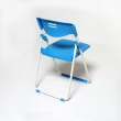 【HomeLong】玉玲瓏扁管塑鋼折合椅(台灣製造 高品質輕巧耐用折疊椅 會議椅)