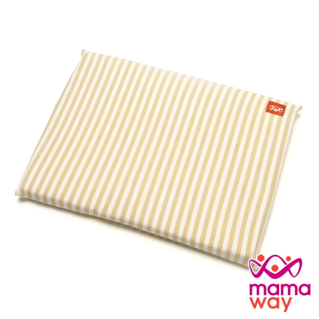 【mamaway 媽媽餵】抗菌床寢組-床墊+寶寶枕(120*60cm)
