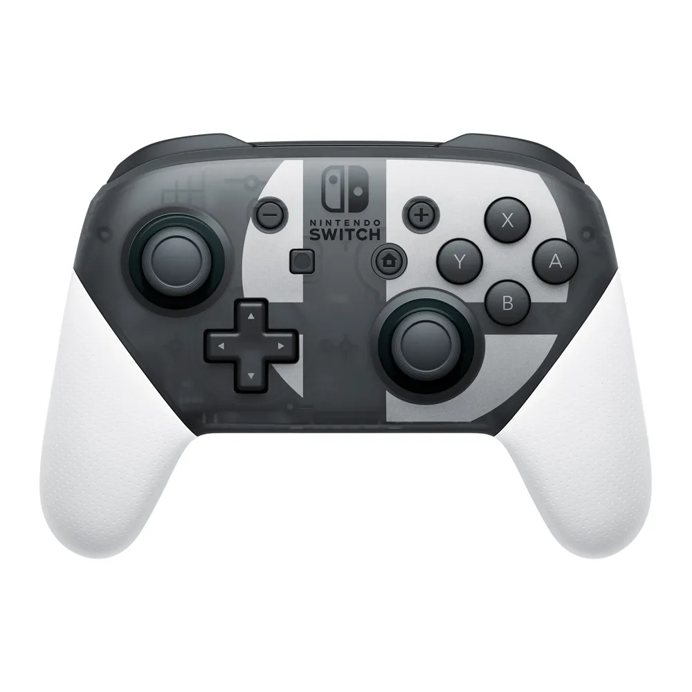 【Nintendo 任天堂】原廠Switch Pro控制器 - 明星大亂鬥 特別版(台灣公司貨)