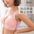 【唐朵拉】台灣製D-F大罩杯。調整型內衣(大尺碼內衣 淺粉色 7101)