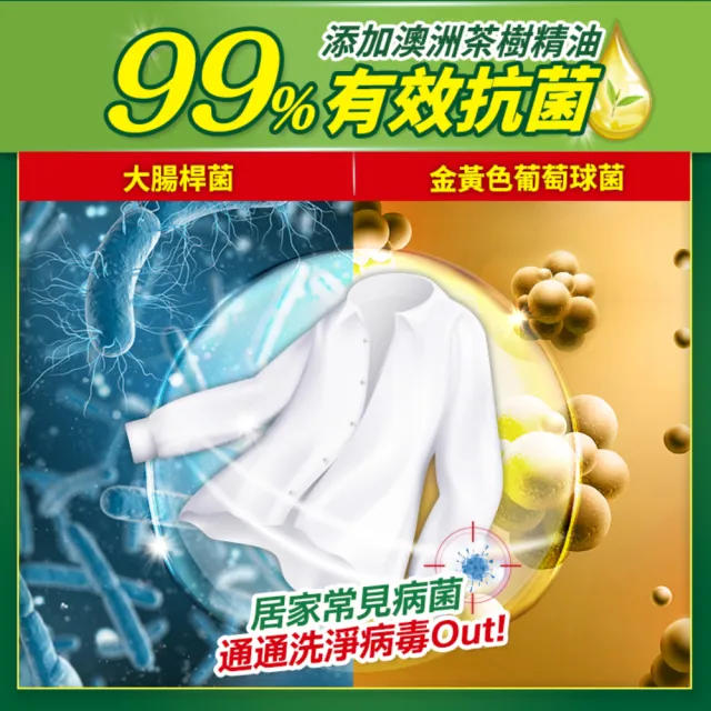 【茶樹莊園】茶樹天然濃縮洗衣精6入-抗菌/消臭/酵素(6入/箱-箱購)