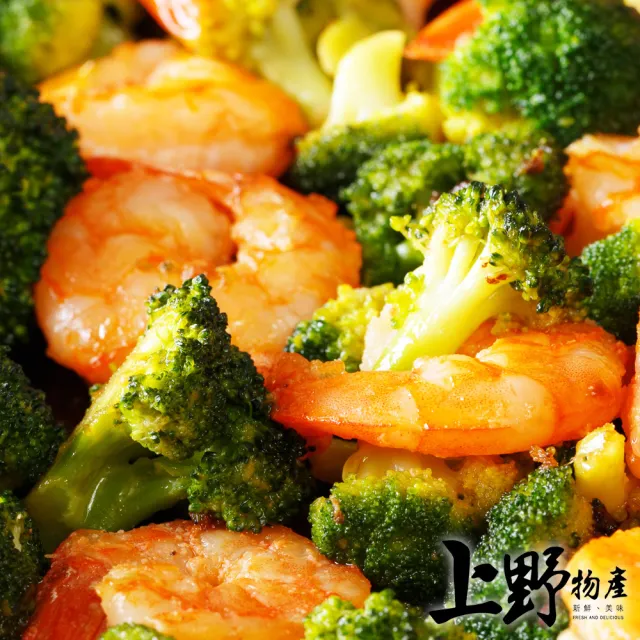 【上野物產】無化學或物理發泡 天然白蝦仁6包