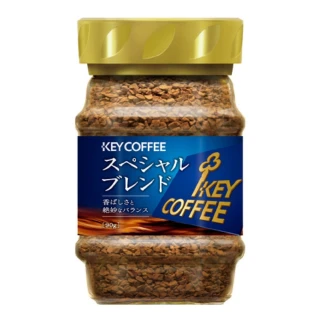 【KEY COFFEE】特級即溶咖啡90gx4罐組(綜合x2+深焙x2)