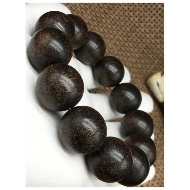 【桃花源創意工坊】極品海南麻絲油老料沉香手鍊2.0(沉香手鍊)