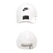 【NIKE 耐吉】帽子-防曬 遮陽 鴨舌帽 台灣製 白黑(913011-100)