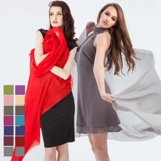 【5TH AVE】第五大道 100% 喀什米爾  羊絨 披肩 圍巾Cashmere 200支紗等級(多色選)