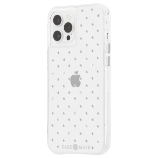 【CASE-MATE】iPhone 12 / 12 Pro Sheer Gems(純色水鑽防摔抗菌手機保護殼)