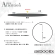【iINDOORS】Loft 簡約設計時鐘(蒙德里黑 43cm)