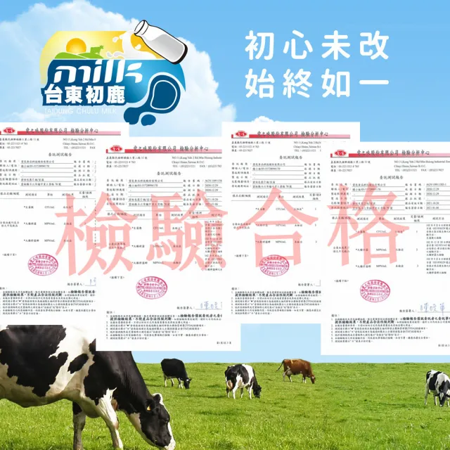 【台東初鹿】牛乳系列飲品215mlx12罐x2箱(共24罐/原味/草莓/巧克力/果汁/麥胚芽)