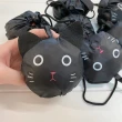 【橘魔法】橘魔法限量黑色魔法貓咪環保收納購物袋 (萬聖節 環保袋 男童 女童 童裝 兒童)