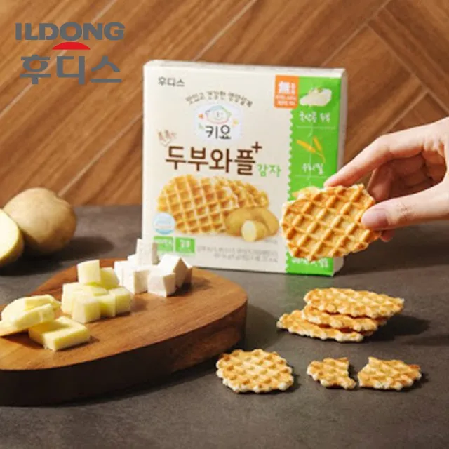 【韓國 ILDONG FOODIS 日東】豆腐鬆餅餅乾(馬鈴薯、香蕉)