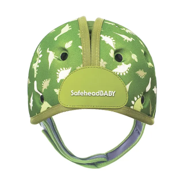 【SafeheadBABY】寶寶學步防撞安全帽-叢林恐龍(學步帽 防摔帽 幼兒安全頭盔)