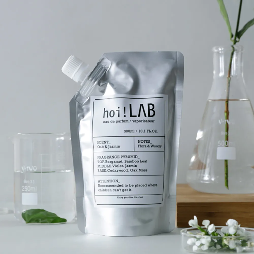 【hoi!LAB】實驗室香氛 精油擴香補充包300ml 橙花白橡木(多款味道可選)